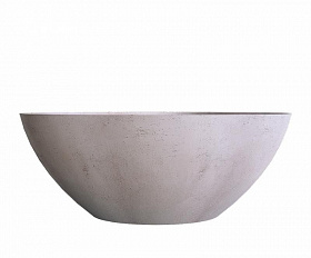 Кашпо Concretika Bansai D50 H20 Concrete White
