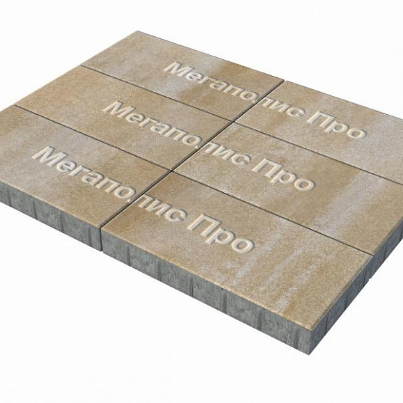 Тротуарная плитка Выбор Прямоугольник Б.5.П.10 600х300х100 мм Искусственный камень Степняк фото 3
