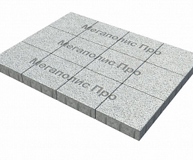 Тротуарная плитка Фабрика Готика Квадрат 300х300х60 мм Покостовский FINO