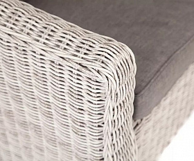 Диван двухместный Кон Панна 4SIS из искусственного ротанга, цвет бежевый