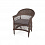 Плетеное кресло Сицилия 4SIS из искусственного ротанга, цвет коричневый
