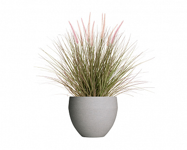 Кашпо Concretika Giro D60х51 Cool grey