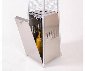 Уличный газовый обогреватель EVA Royal Family из нержавеющей стали