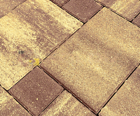Тротуарная плитка Koldiz Колдиз 4 60 мм Оникс Осенний