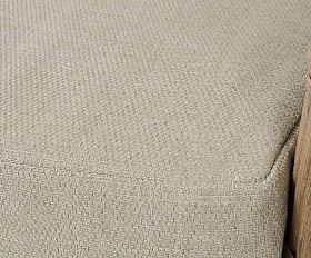 Диван Валенсия 4SIS из искусственного ротанга трехместный, цвет соломенный