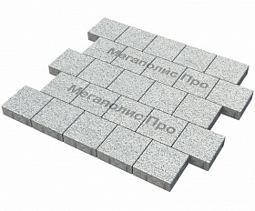 Тротуарная плитка Фабрика Готика Квадрат 200х200х60 мм Покостовский FINERRO