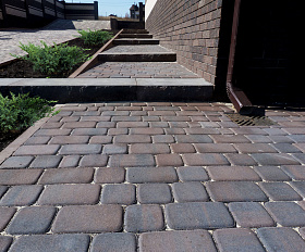 Тротуарная плитка Ривьера Arbet 60 мм Шерл