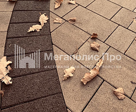 Тротуарная плитка Выбор Старый город Искусственный камень 1Ф.6 60 мм. Плитняк