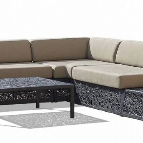 Комплект подушек Vitgarden из водостойкого поролона, цвет Casablanca фото 1