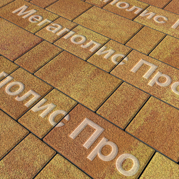Тротуарная плитка Выбор Старый город Листопад 1Ф.6 60 мм. Каир Гранит фото 1