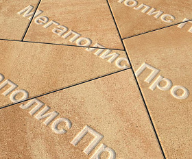 Тротуарная плитка Выбор Оригами Б.4.Фсм.8 80 мм Листопад Сахара