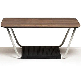 Глория журнальный стол 90х60см из HPL, цвет дуб