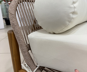 Кушетка Eleonora Royal Family из натурального дерева