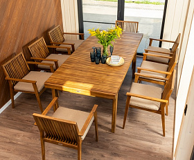 Обеденная группа из акации MONA XL Joygarden