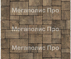 Тротуарная плитка Выбор Мюнхен Б.2. Фсм.6 60 мм Листопад гранит Шелковица