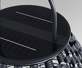 Ландшафтный светильник Plet Maytoni OSL599FL-L5B3K цвет Черный