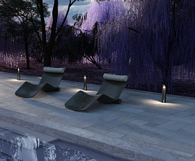 Ландшафтный светильник Konus Maytoni O463FL-L7GF3K цвет Графит