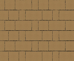 Тротуарная плитка Фабрика Готика Старый город 260х160х60, 160х160х60, 100х160х60, PROFI Желтый на белом цементе ч/п