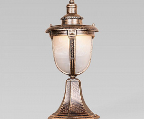 Уличный светильник Elektrostandard Atlas S IP44 GLYF-2010S черное золото