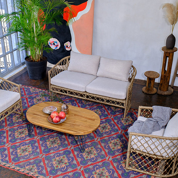 Диванная группа из искусственного ротанга CHARLOTTE Joygarden фото 9