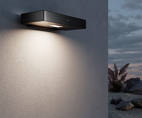 Настенный светильник (бра) Pir Maytoni OSL456WL-L2GF3K цвет Графит