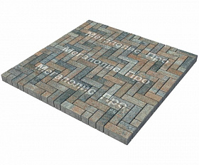 Тротуарная плитка Выбор Паркет Б.4.П.6 Листопад Гранит Клен