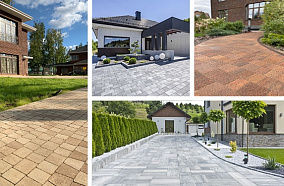 Как выбрать цвет тротуарной плитки для загородного дома: полный гид 2026