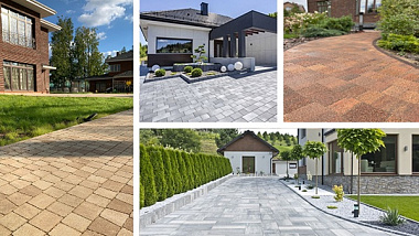 Как выбрать цвет тротуарной плитки для загородного дома: полный гид