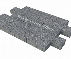 Тротуарная плитка Фабрика Готика Картано 300х150х80 мм Белла Уайт FINO