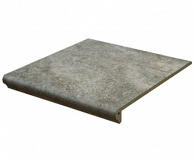 Клинкерная ступень флорентийская Interbau Abell 274 Серебристо-серый, 310*320*9,5 мм R10