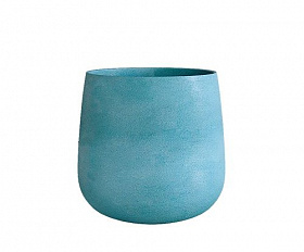 Кашпо Concretika Cone D24 H26 Cloudy Blue