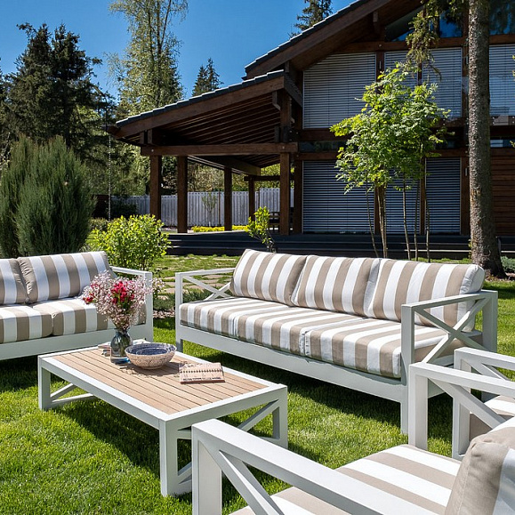 Кофейный стол из алюминия MIA Joygarden фото 4