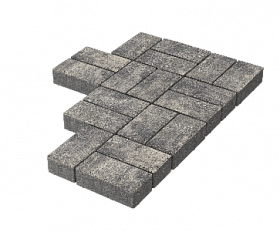 Брусчатка Stellard 200x100x80 мм Грей