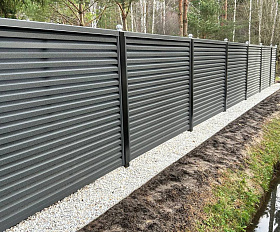 Планка для крепежа боковая жалюзи Металлопрофиль Rancho NeoMatt 0,5 RAL9005