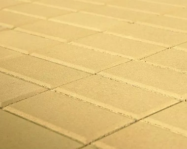 Брусчатка Прямоугольник 100х200х60 мм - Braer песочный