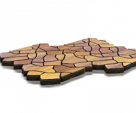 Тротуарная плитка Braer Сан-тропе 70 мм. Каньон