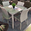 Комплект плетеной мебели T257C/Y380-W85-90x90 4Pcs Latte