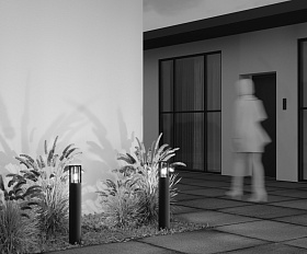 Ландшафтный светильник Barrel Maytoni O453FL-01GF цвет Графит