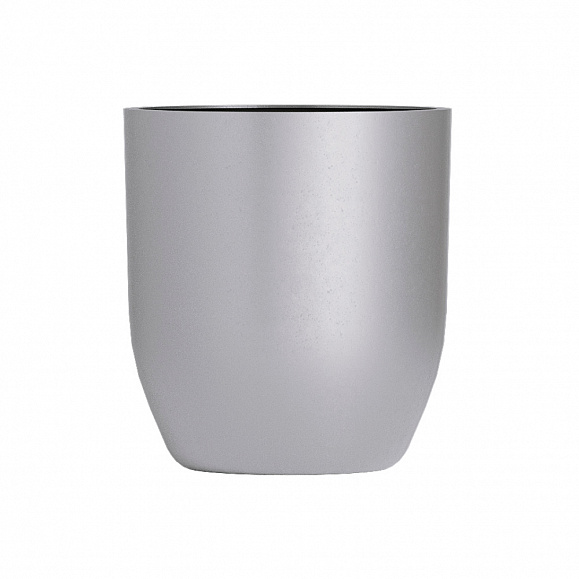 Кашпо Concretika Йар D40H44 Силвер фото 1