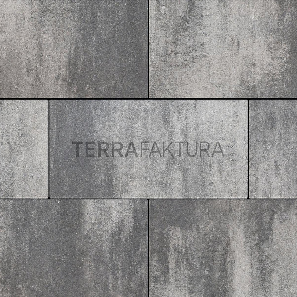 Тротуарная плитка Terrafaktura Урбан 600x300x80 мм Тихие сумерки фото 1