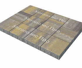 Тротуарные плиты Выбор Квадрат Б.1.К.6 300х300х60 мм Искусственный камень Доломит