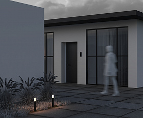 Ландшафтный светильник Talpa Maytoni O416FL-L3B3K1 цвет Черный