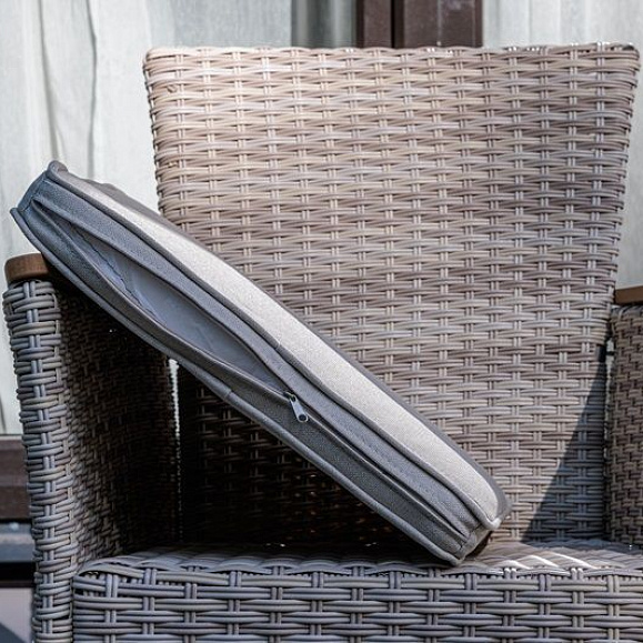 Обеденное кресло Amelia Royal Family из искусственного ротанга, цвет бежевый фото 5