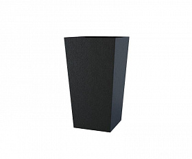Кашпо Concretika Conic 30x30x50 Nero