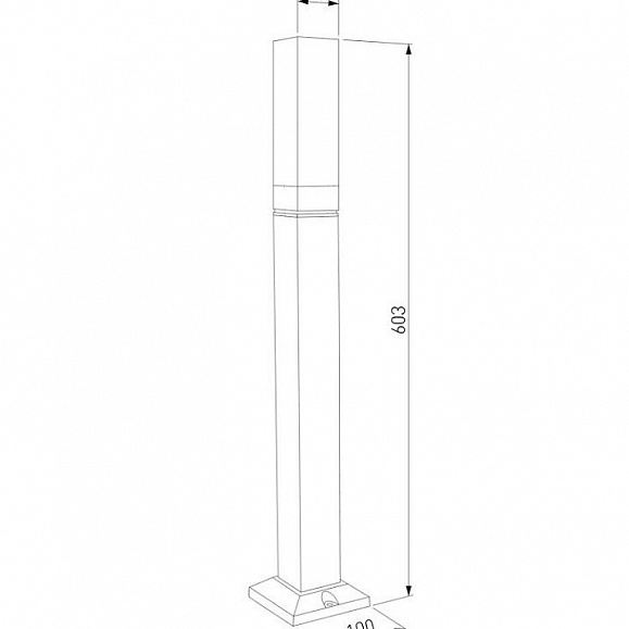 Уличный светильник Elektrostandard IP54 1537 TECHNO LED серый фото 6