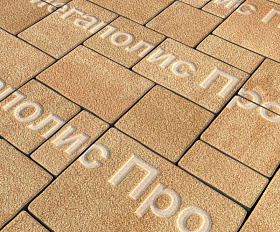 Тротуарная плитка Выбор Мюнхен Б.2. Фсм.6 60 мм Листопад гранит Сахара