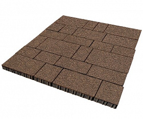 Тротуарная плитка Artstein Инсбрук Тироль 60 мм Коричневый Native
