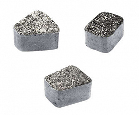 Тротуарная плитка Выбор Классико Листопад Б.2.КО.6 Гранит 60 мм Антрацит