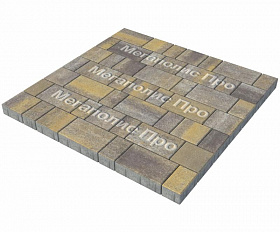 Тротуарная плитка Выбор Старый город Искусственный камень 1Ф.6 60 мм. Доломит