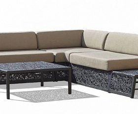 Комплект подушек Vitgarden из водостойкого поролона, цвет Casablanca